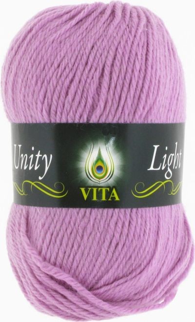 Пряжа UNITY light (VITA) - 6204 (светло-сиреневый)