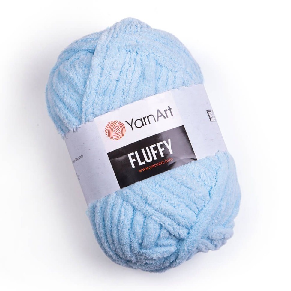 Пряжа Fluffy YarnArt - 719 (голубой)