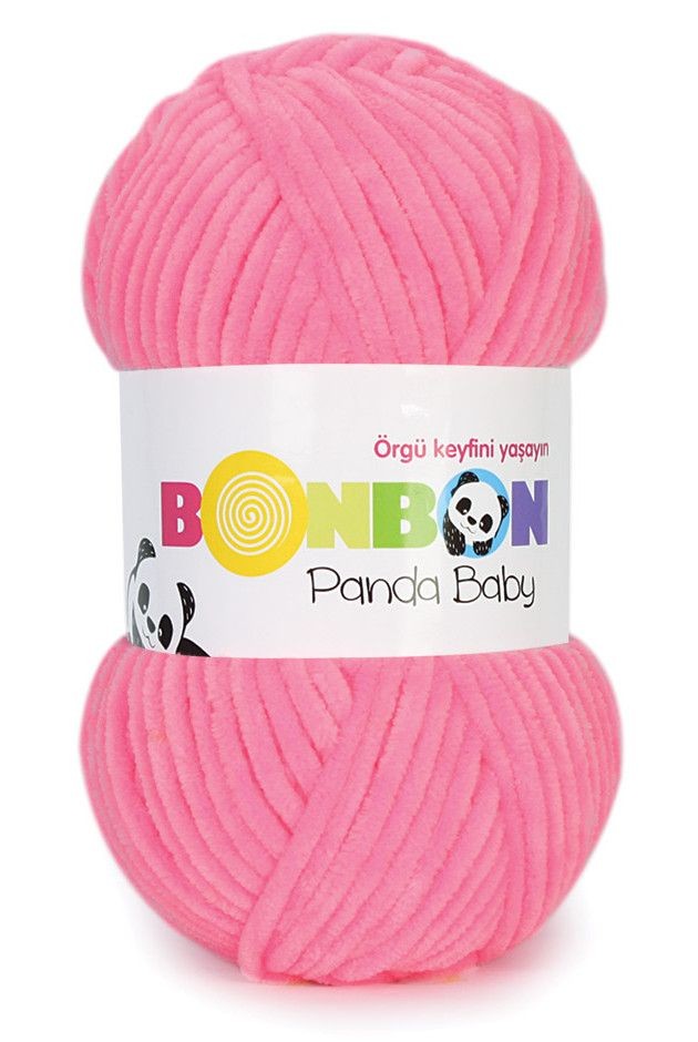 Пряжа Bonbon Panda Baby Нако - 3107 (розовый)