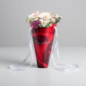 Конверт‒конус для цветов «Mon amour», 24 × 27 см, Ø 15 см (5 шт.)
