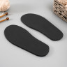 Подошва для вязания обуви "Эва" размер "40", толщина 7 (±0,5) мм, чёрный