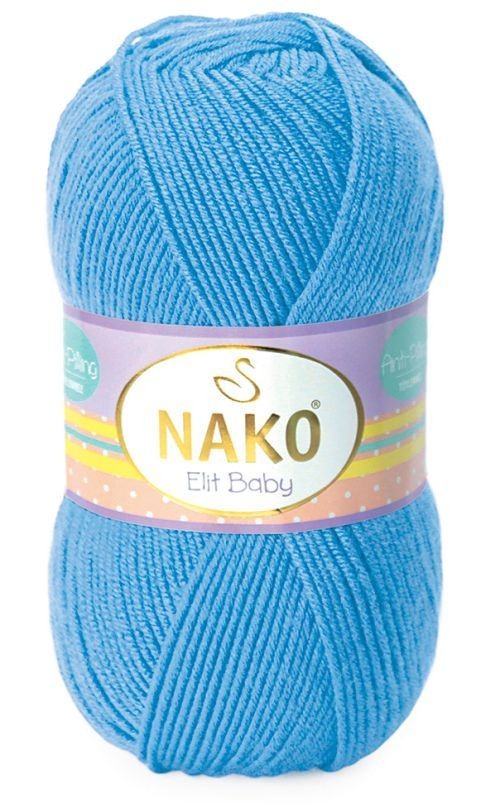 Пряжа Elit Baby (NAKO) - 10119 (яр.голубой)