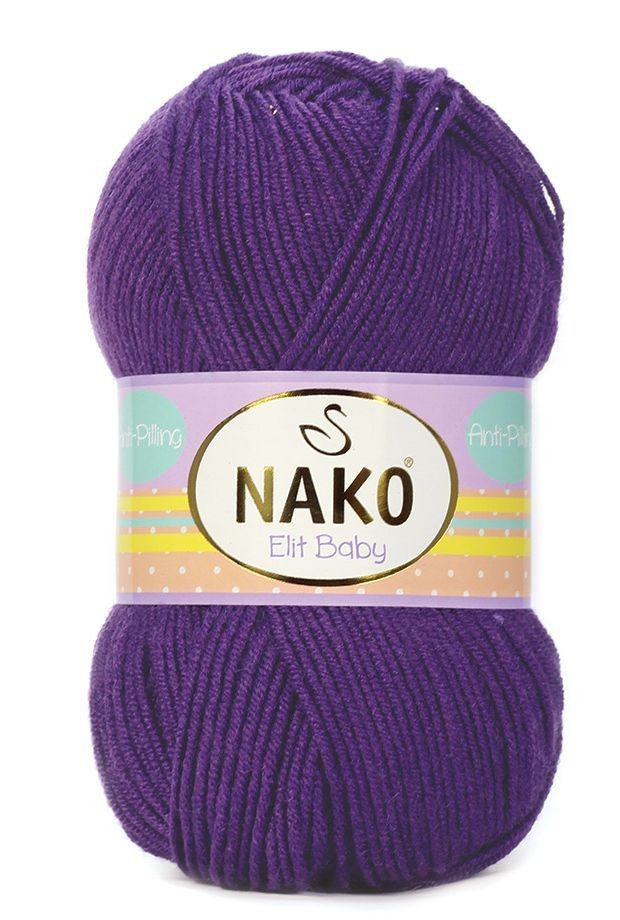 Пряжа Elit Baby (NAKO) - 10253 (фиолетовый)