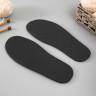 Подошва для вязания обуви "Эва" размер "45", толщина 7 (±0,5) мм, чёрный