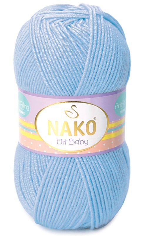 Пряжа Elit Baby (NAKO) - 10305 (неж.голубой)