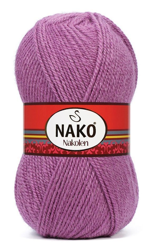 Пряжа Nakolen (Nako) - 1048 (тем.розовый)