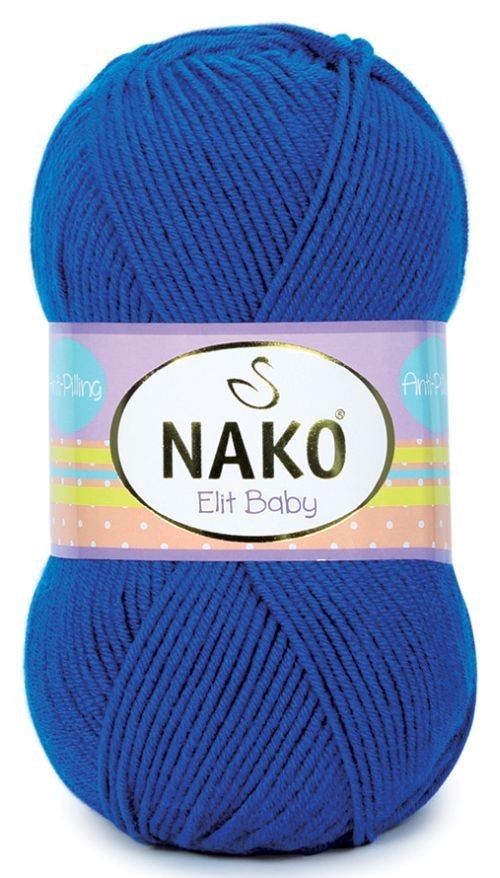 Пряжа Elit Baby (NAKO) - 10346 (василек)