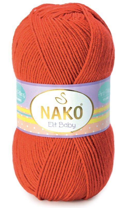 Пряжа Elit Baby (NAKO) - 10701 (красный)