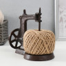 Сувенир катушка для ниток чугун "Швейная машинка" 16х14,5 см