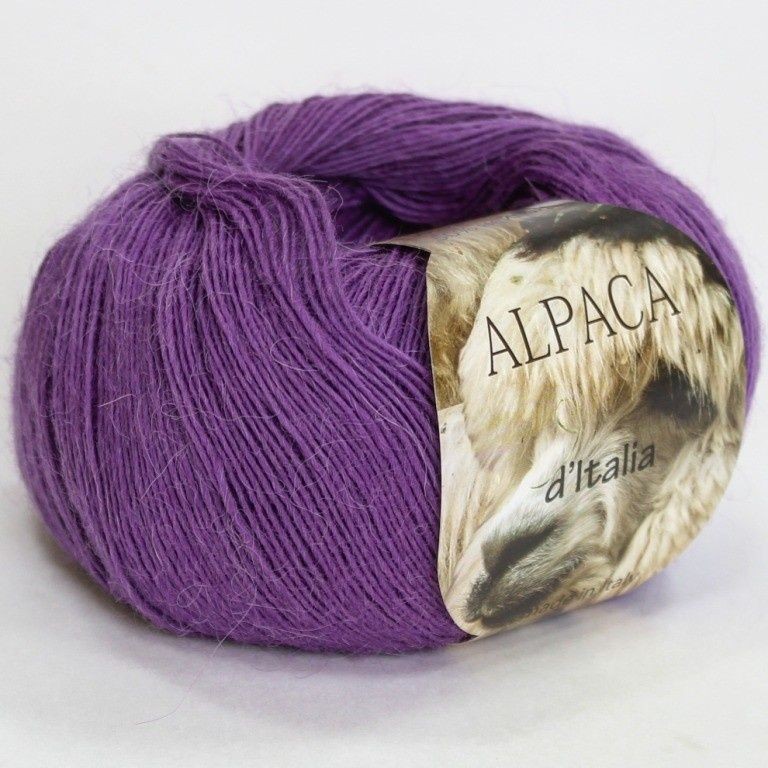 Пряжа Альпака де Италия (Сеам) - 05 (пурпурный)