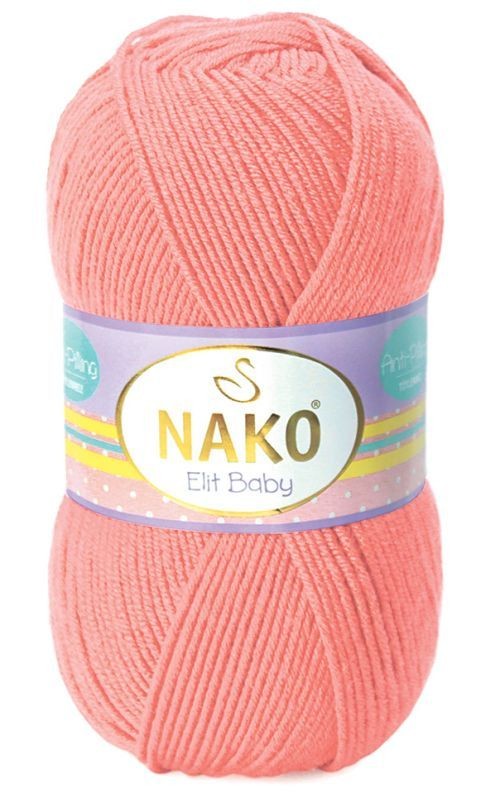 Пряжа Elit Baby (NAKO) - 11452 (коралл)