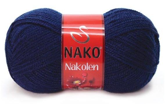 Пряжа Nakolen (Nako) - 148 (т.синий)