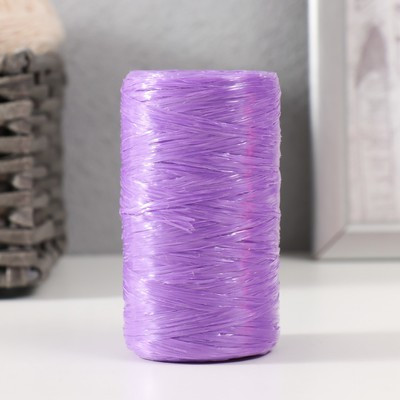 Пряжа для ручного вязания 100% полипропилен 200м/50гр (набор 3 шт, белый,фиолет,оранж-крас)