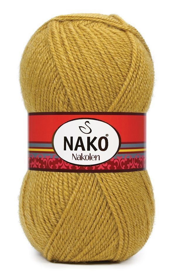 Пряжа Nakolen (Nako) - 1549 (горчица)