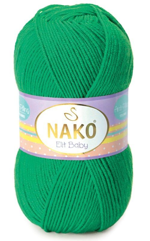 Пряжа Elit Baby (NAKO) - 1594 (яр.зелень)