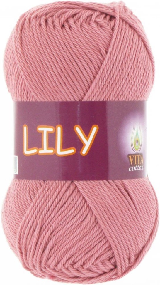 Пряжа Lily Vita - 1630 (свадебная роза)