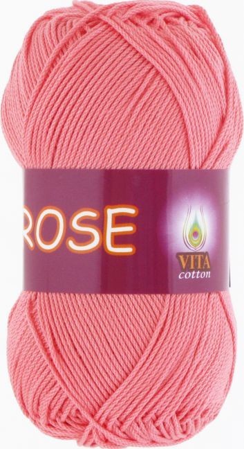 Пряжа Rose Vita - 3905 (розовый коралл)