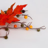 Декор на палочке «Оранжевые осенние листья» 5 × 13 × 65 см