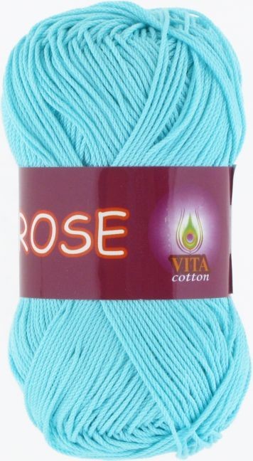 Пряжа Rose Vita - 3909 (светлая голубая бирюза)