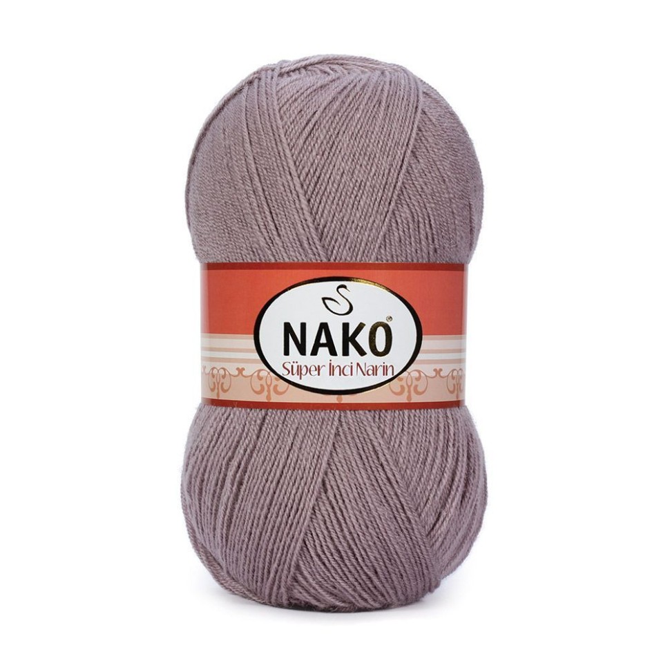 Пряжа Super Inci Narin, Nako - 10155 (виноградный сок)