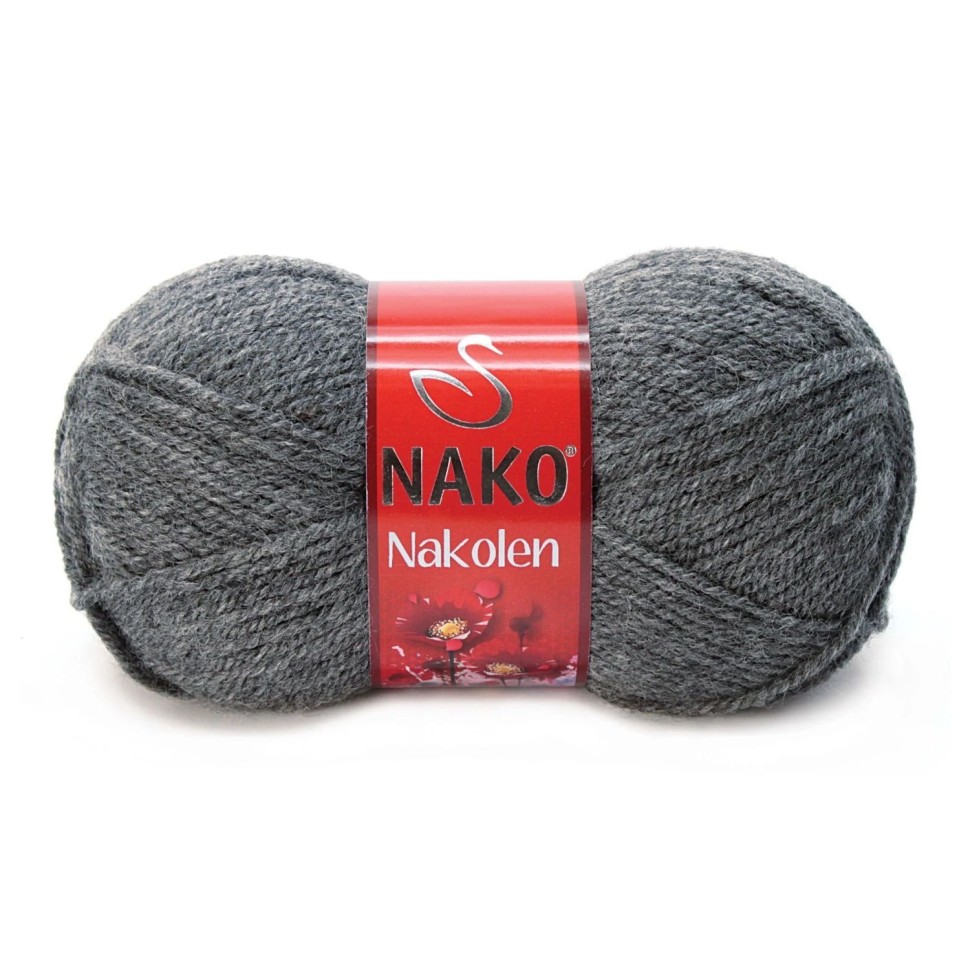 Пряжа Nakolen (Nako) - 193 (тускло-серый)