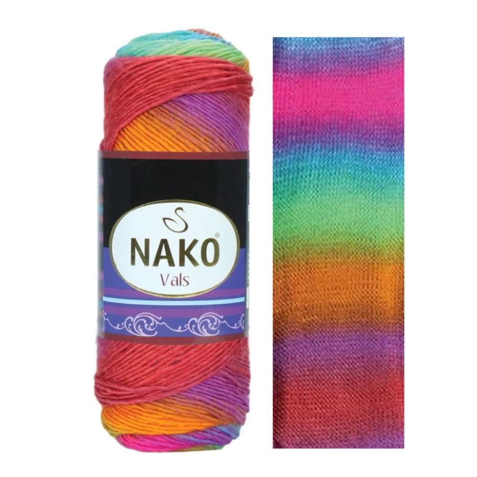 Пряжа Vals (Nako) - 87635 (принт)