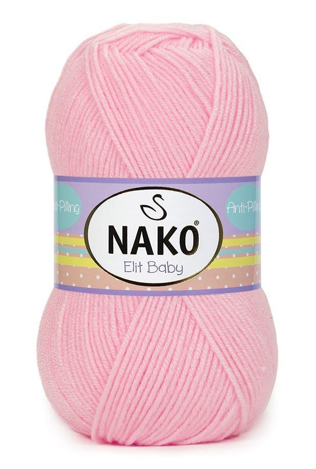Пряжа Elit Baby (NAKO) - 23421 (розовый)