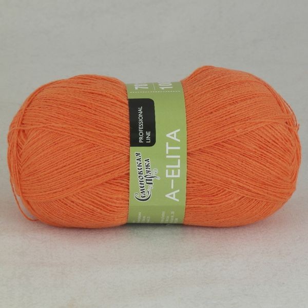 Пряжа Аэлита (МШФ) - 670 (морков.)