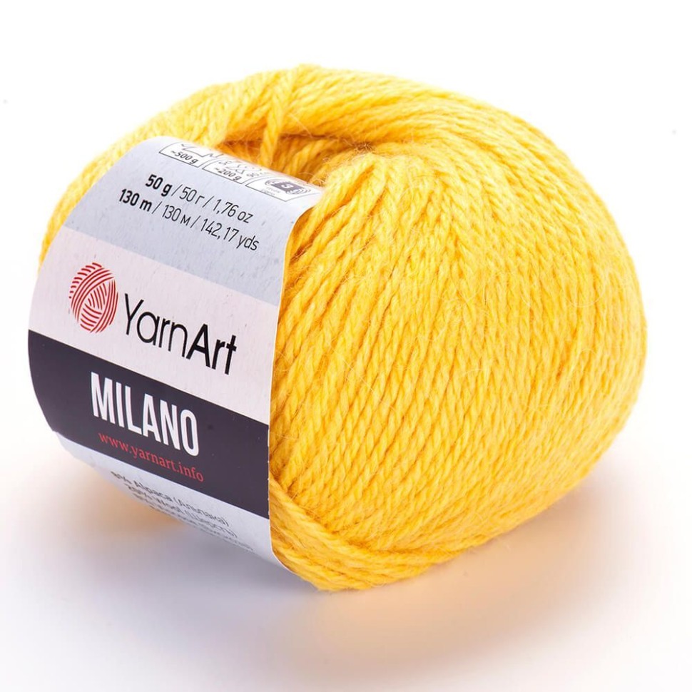 Пряжа Milano (YarnArt) - 863 (желтый)