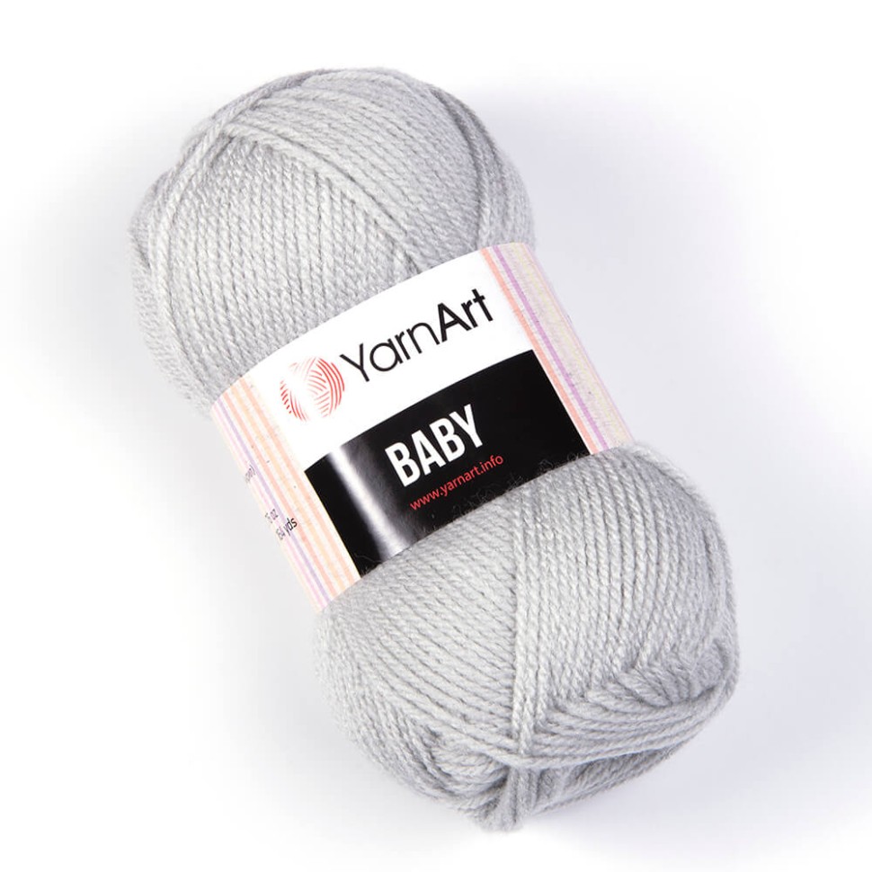 Пряжа BABY (YarnArt) - 855 (серый)