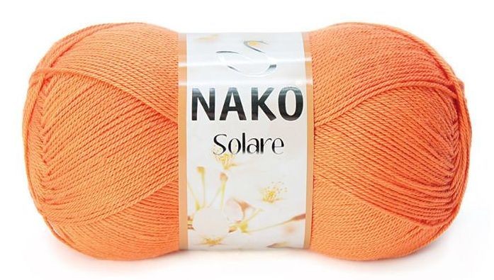 Пряжа Solare (Нако) - 966 (оранжевый)