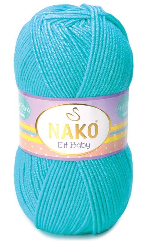 Пряжа Elit Baby (NAKO) - 3323 (бирюзовый)