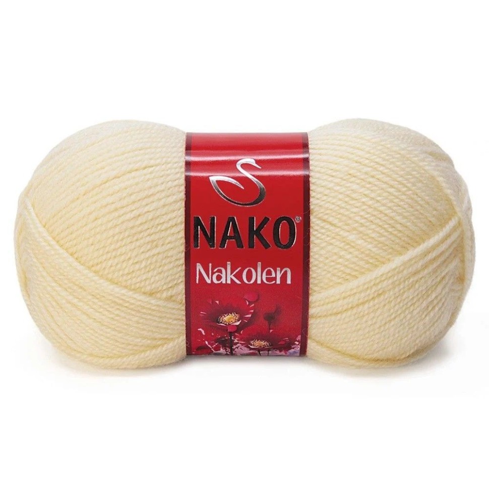 Пряжа Nakolen (Nako) - 256 (молочный)