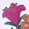 Алмазная вышивка «Цветы в саду» интерьерный декор