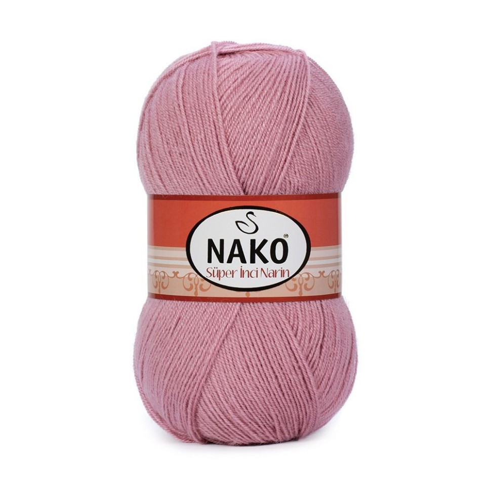 Пряжа Super Inci Narin, Nako - 275 (пыл.роза)