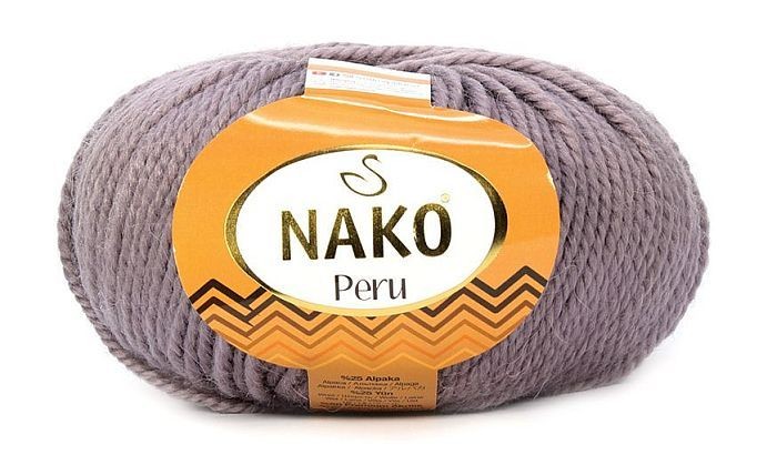 Пряжа PERU (NAKO) - 10155 (розово-сиреневый дымчатый)
