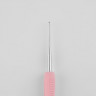 Крючок для вязания двухсторон алюм силикон ручка 13,5см d0,5/1,0мм  АУ (2 шт.)