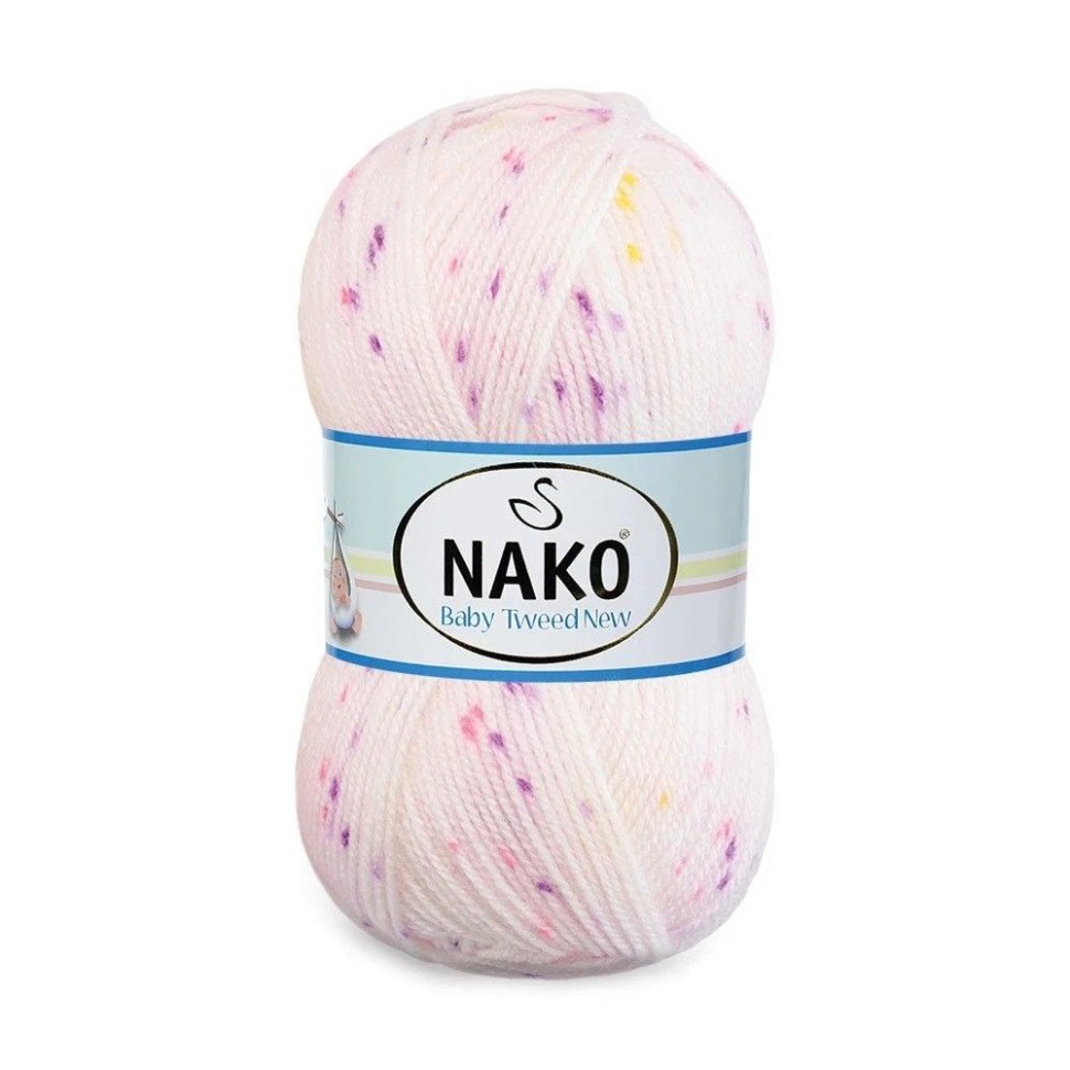 Пряжа BABY TWEED (NAKO) - 31507 (розов-фиолет)