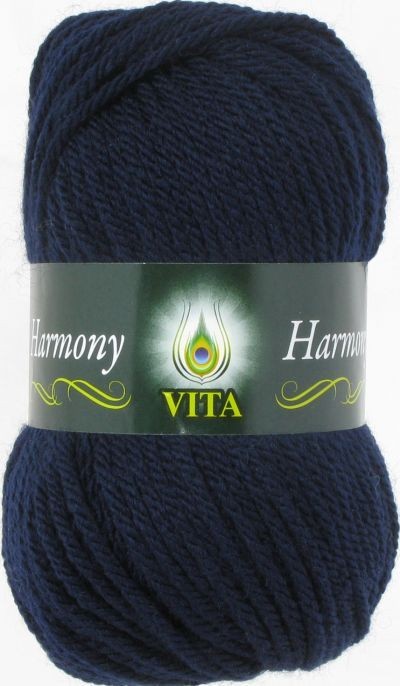 Пряжа HARMONY (VITA) - 6325 (т.синий)