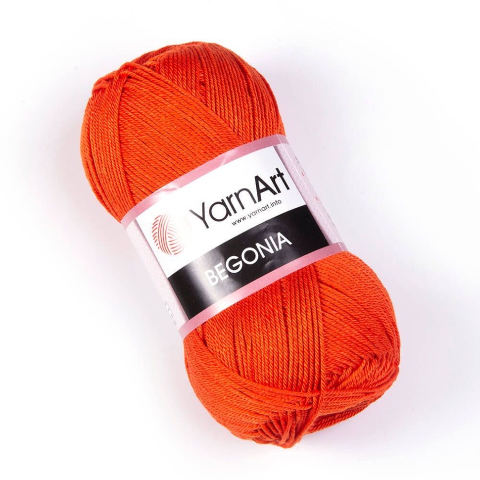 Пряжа Begonia (YARNART) - 5535 (яр.оранжевый)