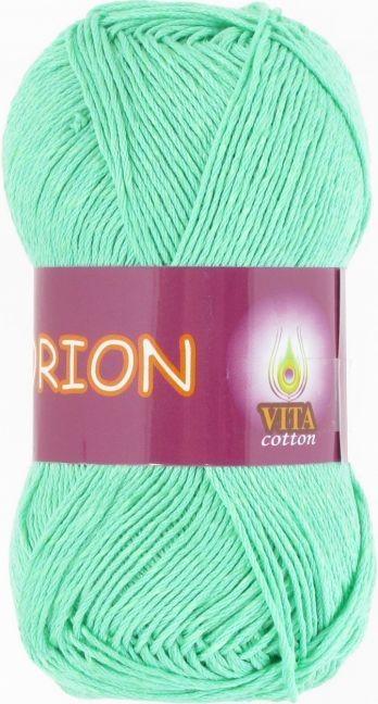 Пряжа Orion Vita - 4577 (св.зеленая бирюза)