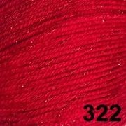 Пряжа Милая (Колор Сити) - 322 (красный)