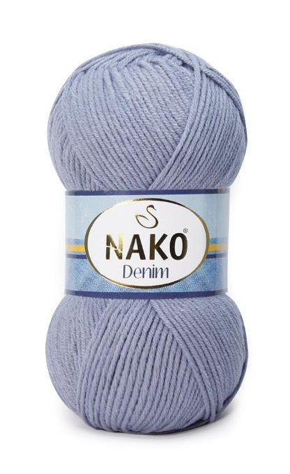 Пряжа Denim (Нако) - 6540 (серо-голубой)