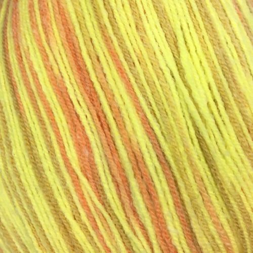 Пряжа Летто - 019 (желтый принт)