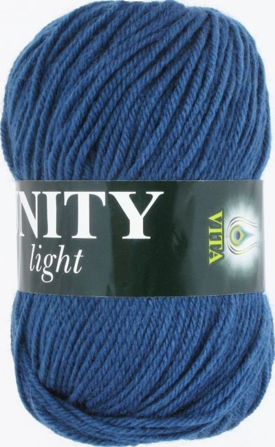 Пряжа UNITY light (VITA) - 6010 (джинсовый)