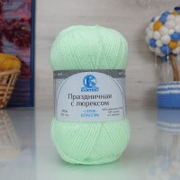 Праздничная с люрексом Камтекс - 167 (салат светлый)