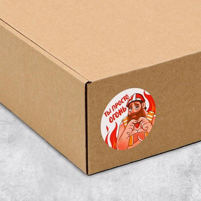 Наклейки на подарки «Твой лучший подарок», 9 × 16 см (10 шт.)