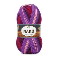 Vega Stripe, Nako - 82412 (лилов/сирен/фуксия)