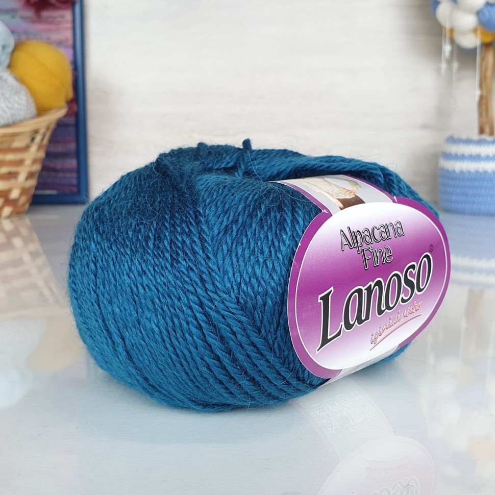 Alpacana fine Lanoso - 917 (т.бирюза)