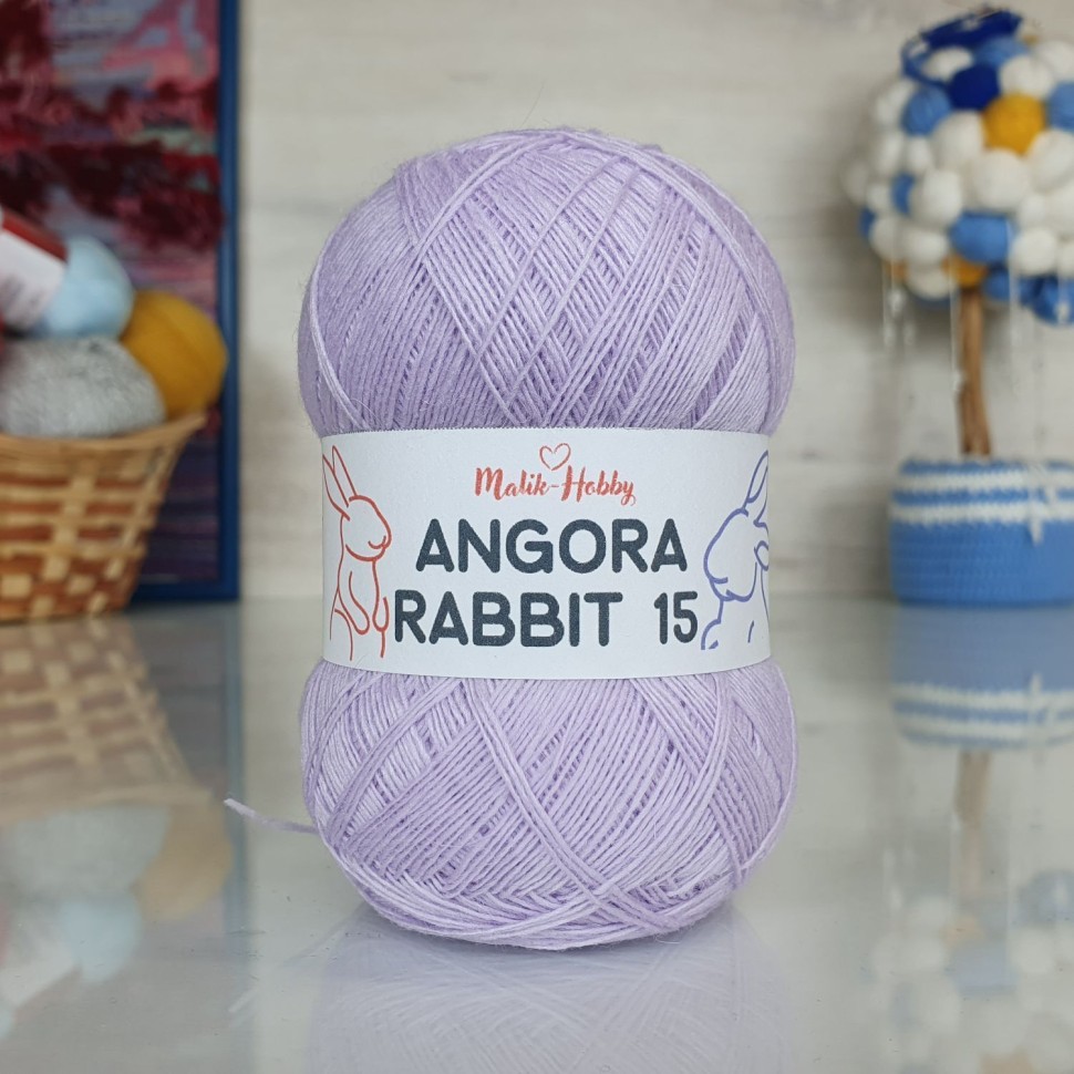 Angora Rabbit 15 - 082 (светлая сирень)